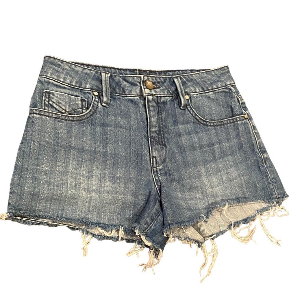 Unpublished Jean Shorts Anthropologie Size 35 Frayed